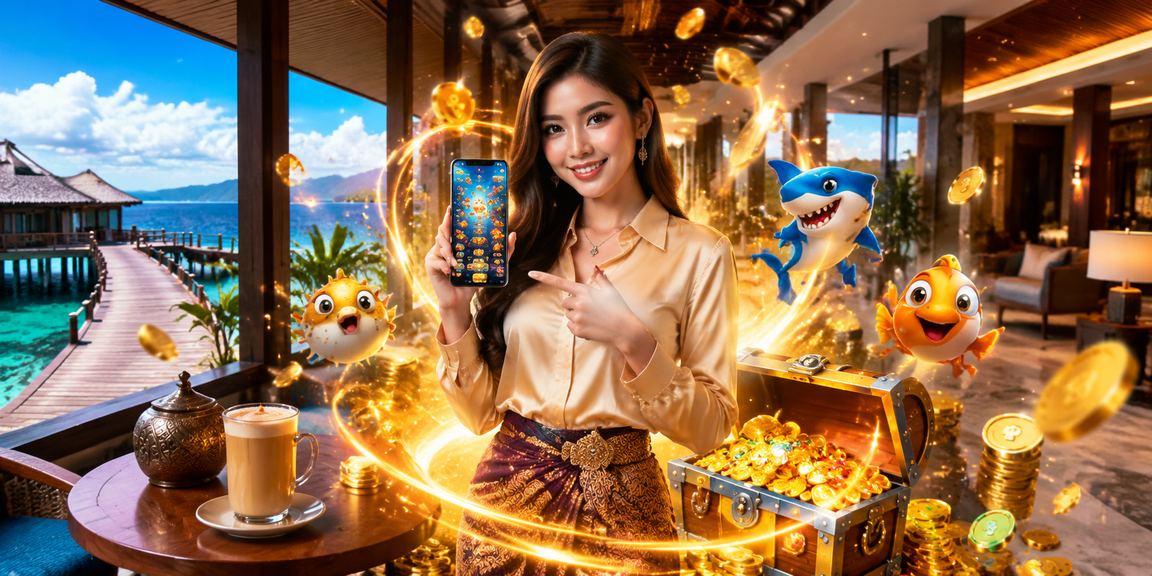 Sabah players enjoying various online casino games including fishing games