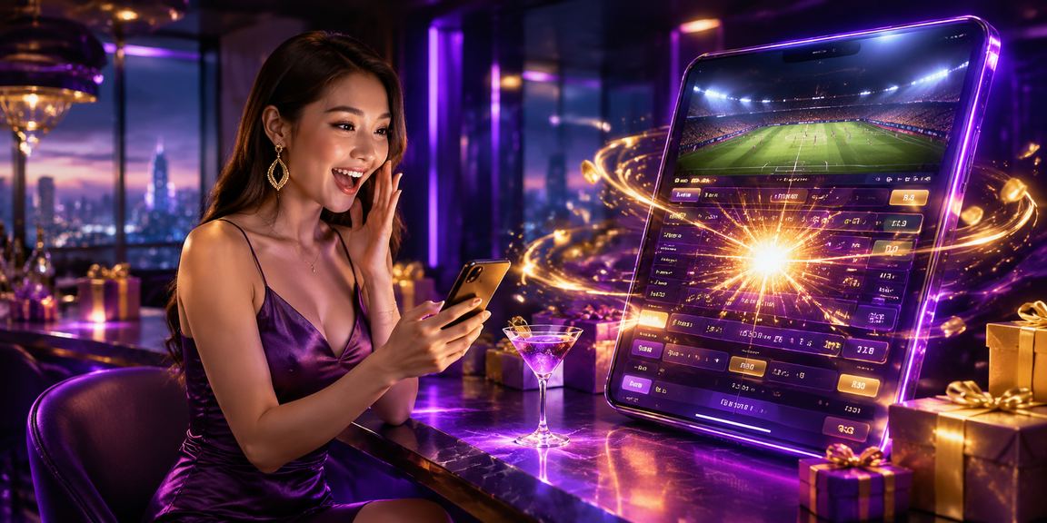 Users in Sabah using the 860 mobile app for sports betting